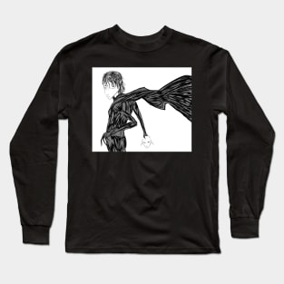 Noir Girl Unmasked Long Sleeve T-Shirt